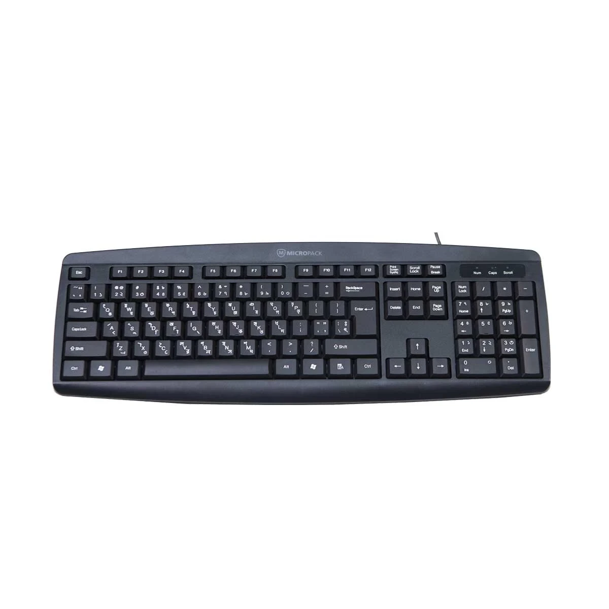 Micropack K203 Basic USB Wired Keyboard