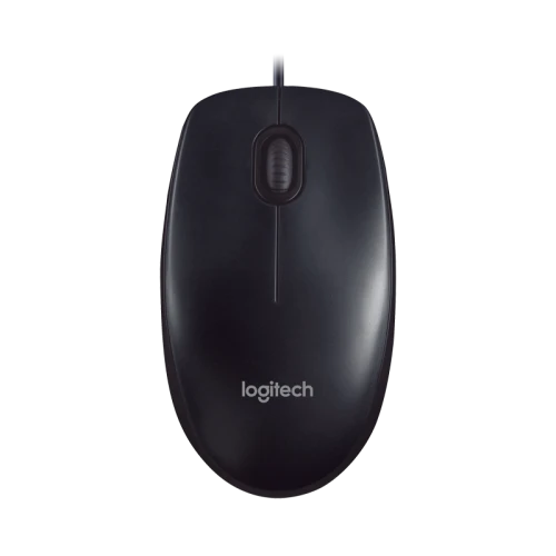 Logitech M90 USB Optical Wired Mouse (1000 DPI)
