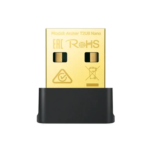 TP-Link Archer T2UB Nano AC600 Dual Band USB Wi-Fi & Bluetooth 4.2 Adapter